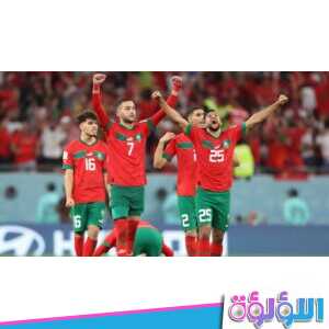 كيف احتفل أمير قطر الشيخ تميم بن حمد بفوز المنتخب المغربي