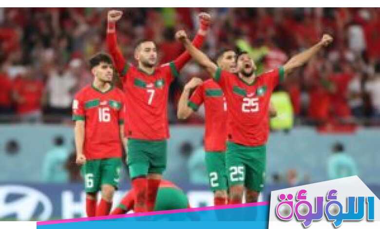 كيف احتفل أمير قطر الشيخ تميم بن حمد بفوز المنتخب المغربي